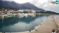 Baška Voda - Harbour, Biokovo Mountain