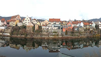 Feuchtwangen - Riverfront, Storks