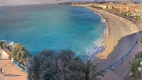 Nica - Promenade des Anglais, paplūdimys