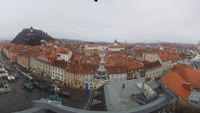 Graz - Hauptplatz, Schlossberg