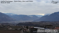 Eppan Berg - Gasthof Steinegger - Blick nach Osten
