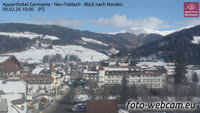 Toblach - Apparthotel Germania - Blick nach Norden