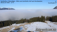 Sonthofen - Oberallgäu - Blick nach Nordwesten