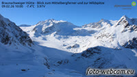 Mittelberg - Mittelbergferner - Braunschweiger Hütte