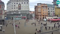 Zagrebas - Trg bana Josipa Jelačića