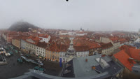 Graz - Hauptplatz, Schlossberg