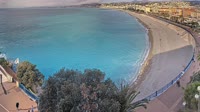 Nizza - Promenade des Anglais, Strand