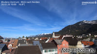 Bludenz - Panorama of the center