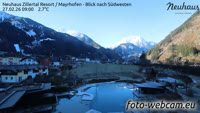 Mayrhofen - Neuhaus Zillertal Resort - Blick nach Südwesten
