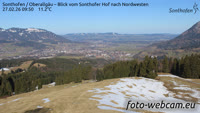 Sonthofen - Oberallgäu - Blick nach Nordwesten