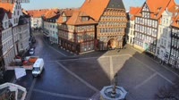 Hildesheim - Marktplatz, Hütte, Universität