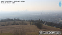 Bisamberg - Wien - Blick nach Süden