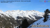 St. Anton am Arlberg - Blick nach Norden