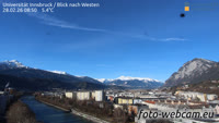 Innsbruck - Universität - Blick nach Westen