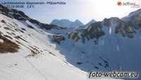 Rytinės Alpės - Rätikon - Bettlerjoch - Pfälzerhütte