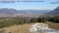Sonthofen - Oberallgäu - Vista a nord-ovest