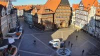 Hildesheim - Marktplatz, Hütte, Universität