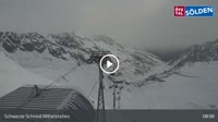 Sölden - Station intermédiaire Schwarze Schneid