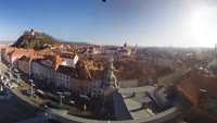 Graz - Hauptplatz, Schlossberg