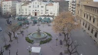 Huesca - Fuente de las Musas en la Plaza de Navarra