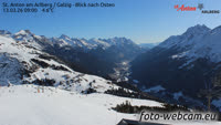 St Anton am Arlberg - Panoramic view