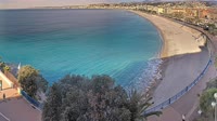 Nizza - Promenade des Anglais, Spiaggia