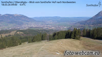 Sonthofen - Oberallgäu - Vue vers le nord-ouest