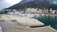 Baška Voda - Harbour, Biokovo Mountain