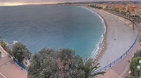 Nica - Promenade des Anglais, paplūdimys