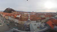 Graz - Hauptplatz, Schlossberg