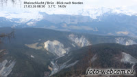 Brün - Rheinschlucht - Blick nach Norden