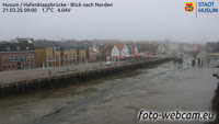 Husum - Hafenklappbrücke