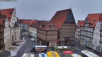 Hildesheim - Marktplatz, Hütte, Universität