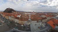 Graz - Hauptplatz, Schlossberg