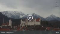 Füssen - Hotel Hirsch - Hohes Schloss