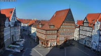 Hildesheim - Marktplatz, Hütte, Universität