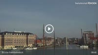 Emden - Alter Binnenhafen, Eisenbahndock Bridge