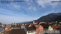 Bludenz - Panorama del centro