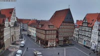 Hildesheim - Marktplatz, Hütte, Universität