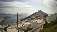 Astypalaia - pilis, vėjo malūnai