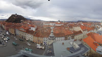 Graz - Hauptplatz, Schlossberg
