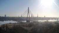 Riga - Schrägseilbrücke
