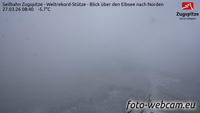 Grainau - Blick über den Eibsee nach Norden