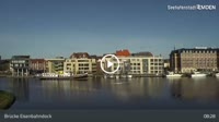 Emden - Alter Binnenhafen, Brücke Eisenbahndock