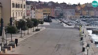 Rovinj - Strandpromenade und Jachthafen