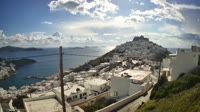 Astypalaia - pilis, vėjo malūnai