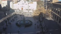 Huesca - Fuente de las Musas en la Plaza de Navarra