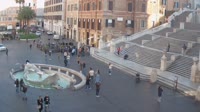 Rome - Piazza di Spagna - Barcaccia fountain