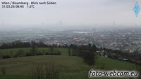 Bisamberg - Wien - Blick nach Süden