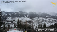 Virgen - Würfelehütte - Blick nach Norden